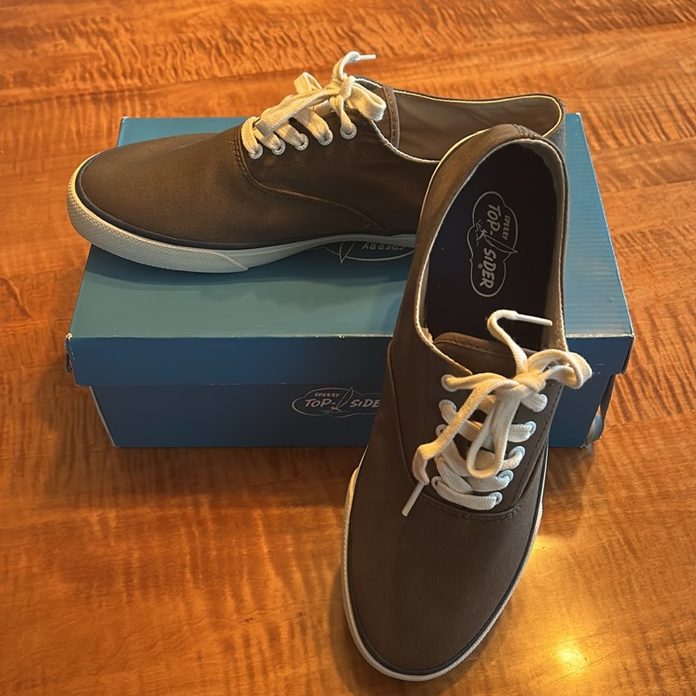 Sperry Top-Sider Classic CVO Olive Sneaker - Men’s 10.5 - Picture 2 of 5